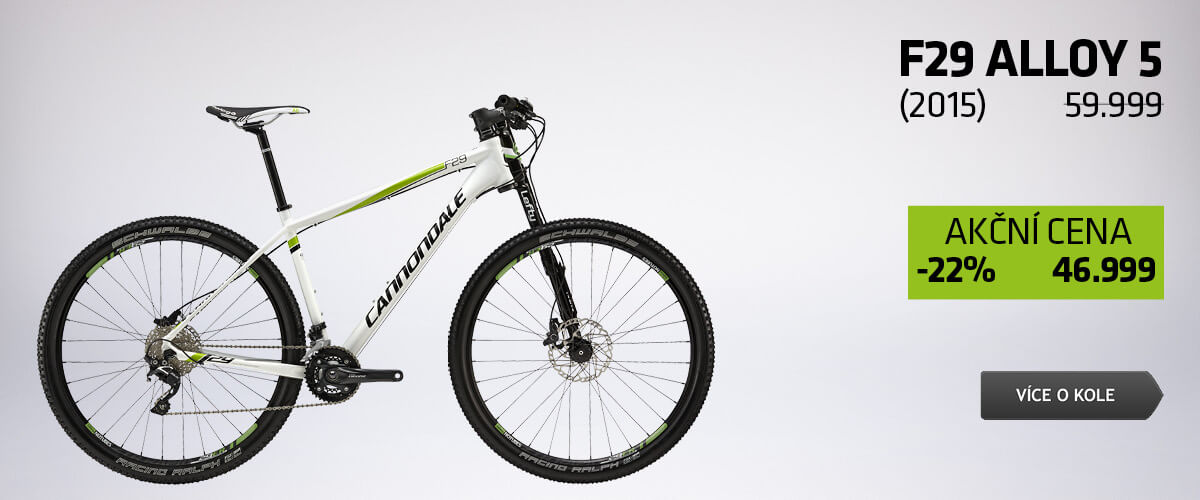 Výprodej horských kol: Cannondale F29