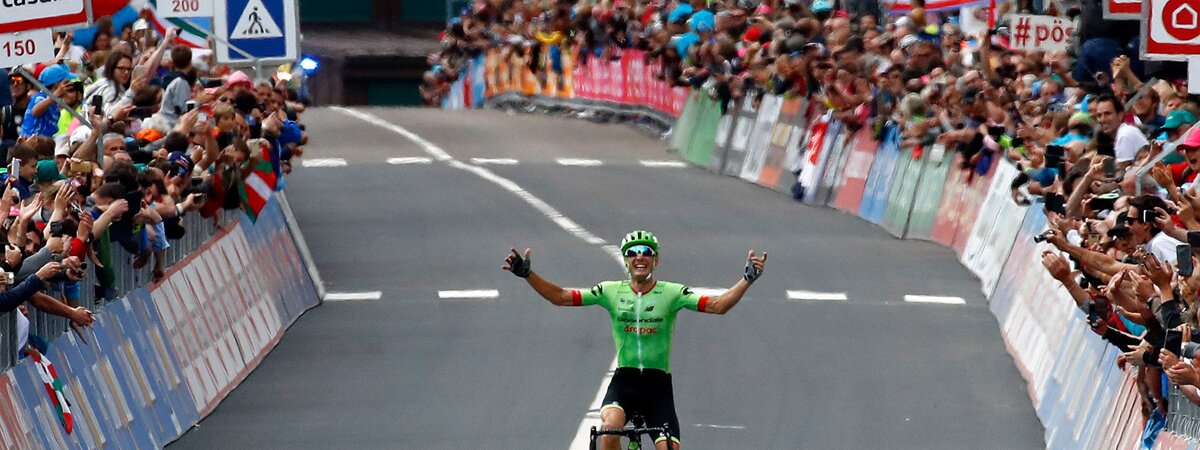 Vítězství Pierre Rollanda v 17 etapě Giro d´Italia