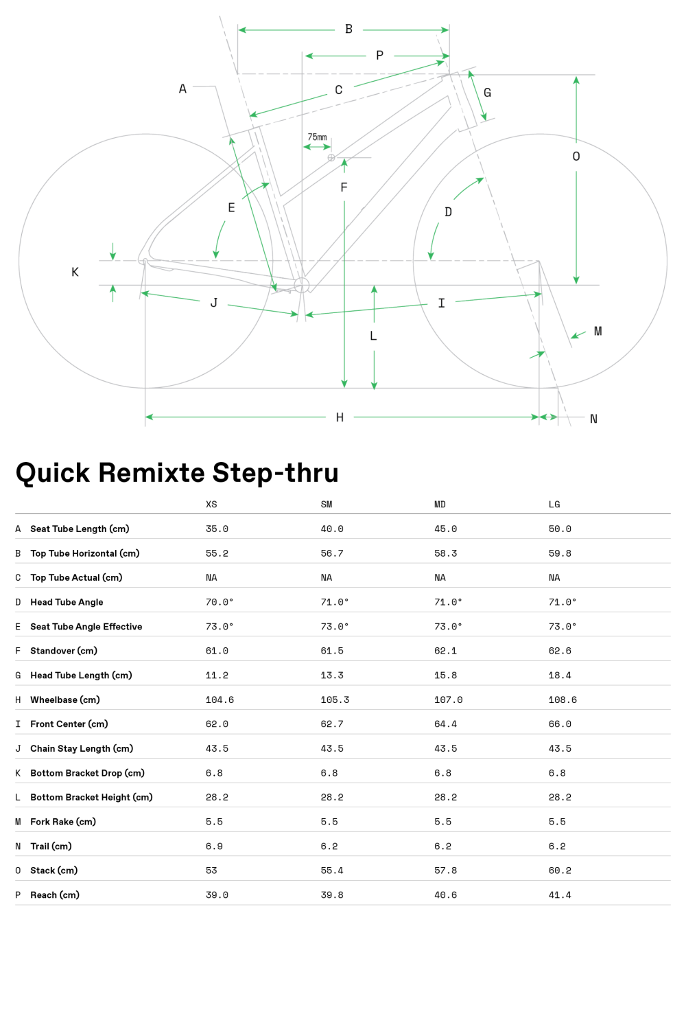 Quick Womens 5 - Geometrie