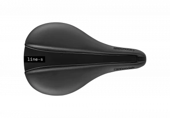 Line S Carbon Flat Saddle - Black