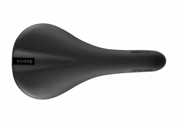 Scoop Ti Shallow Saddle - Black