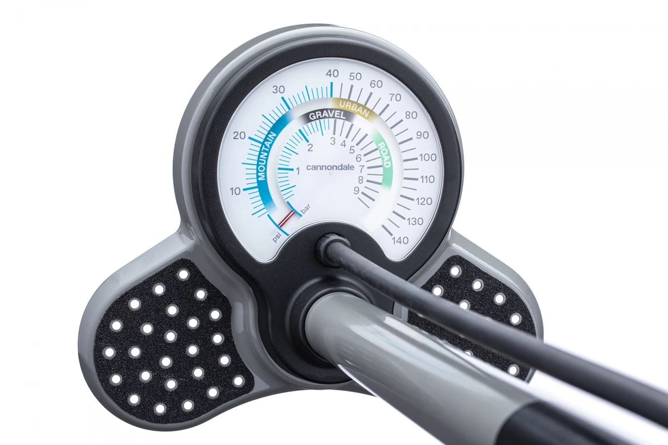 Precise Floor Pump - Stealth Grey