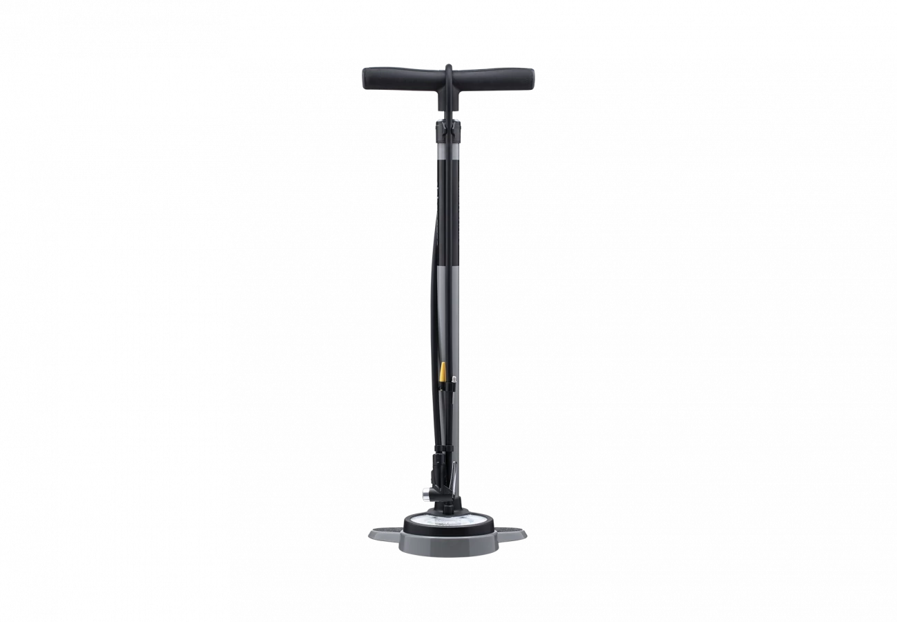 Precise Floor Pump - Stealth Grey