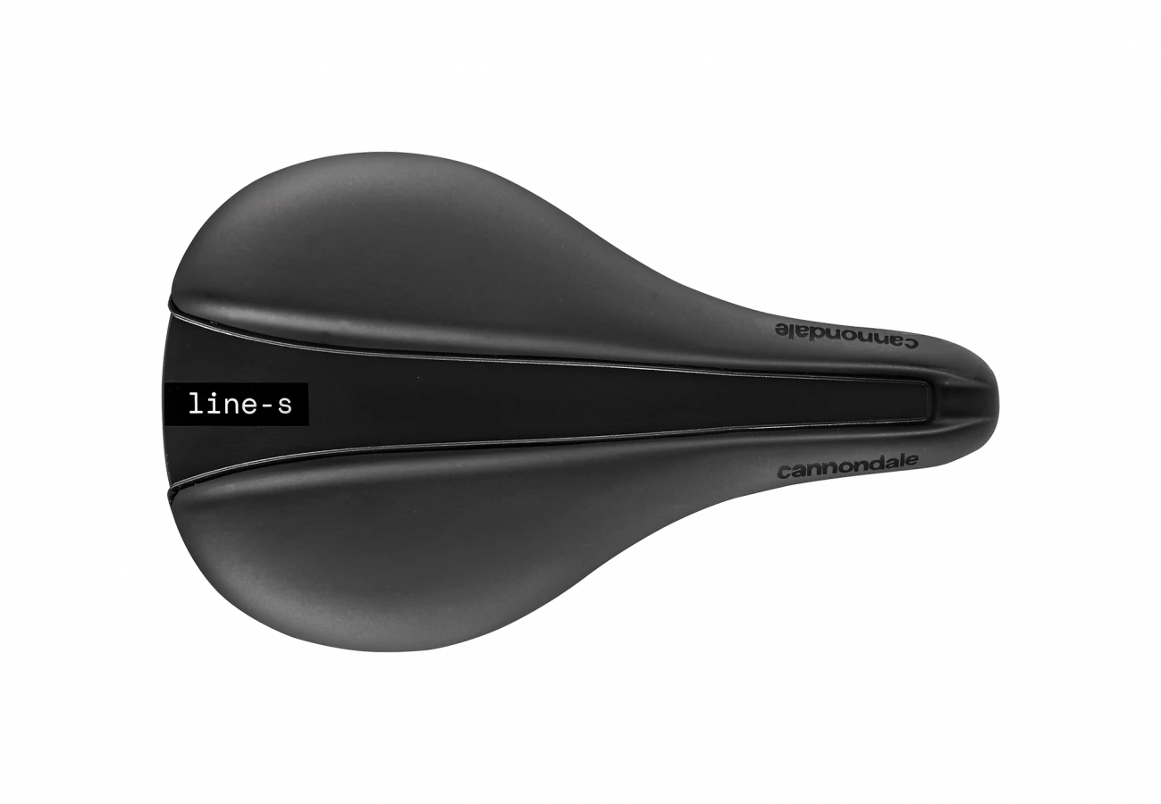 Line S Carbon Flat Saddle - Black