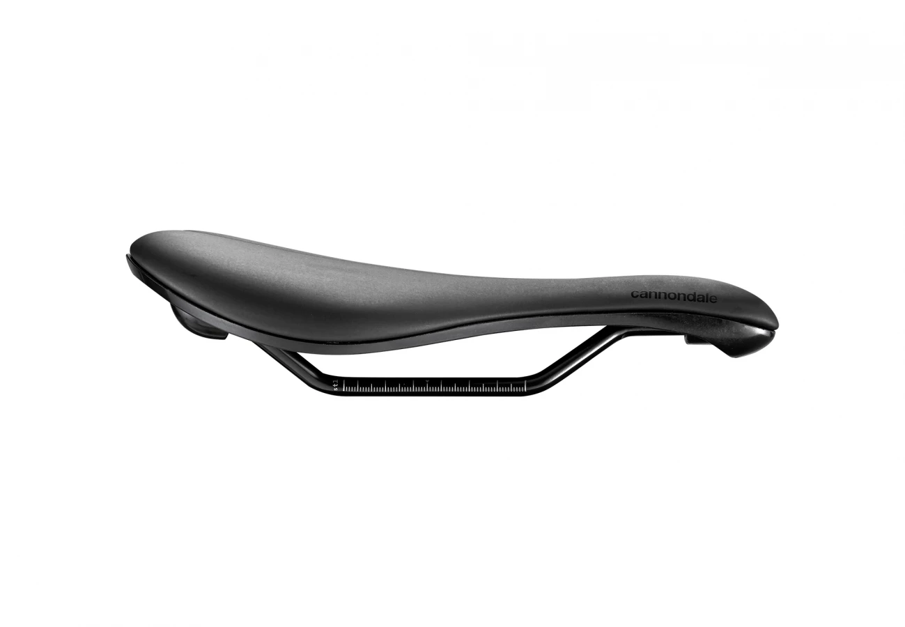 Line S Steel Flat Saddle - Black