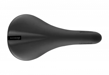Scoop Cromo Radius Saddle - Black