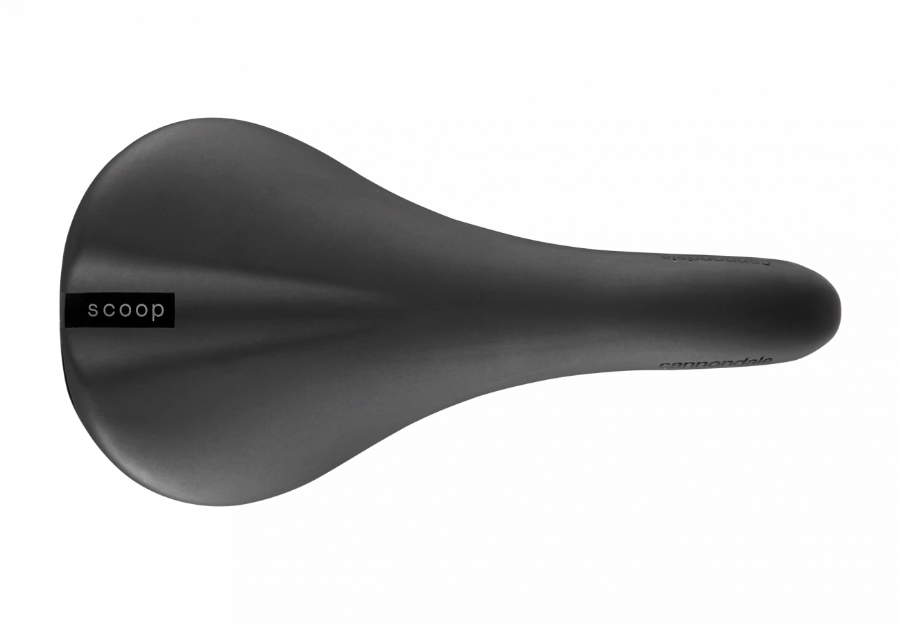 Scoop Steel Radius Saddle - Black