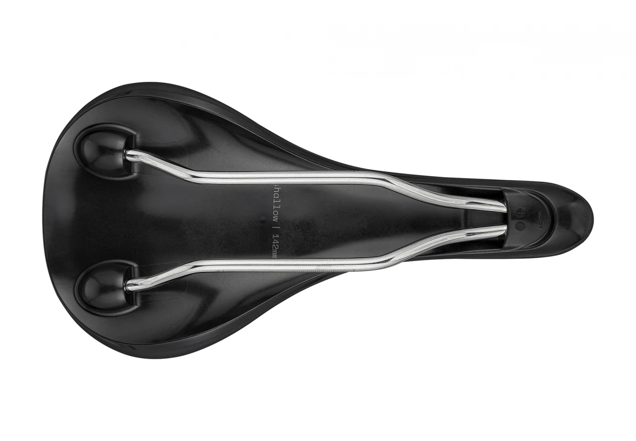 Scoop Ti Shallow Saddle - Black