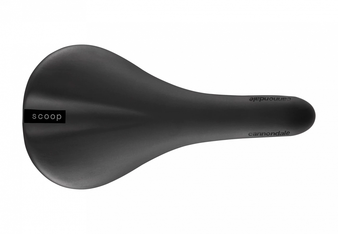 Scoop Ti Shallow Saddle - Black