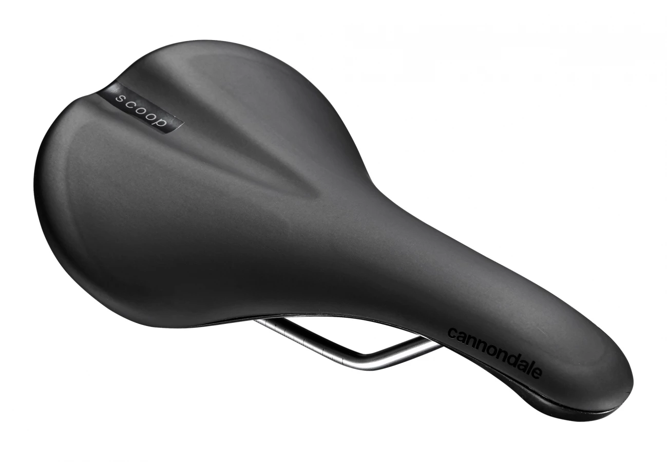 Scoop Cromo Gel Radius Saddle - Black